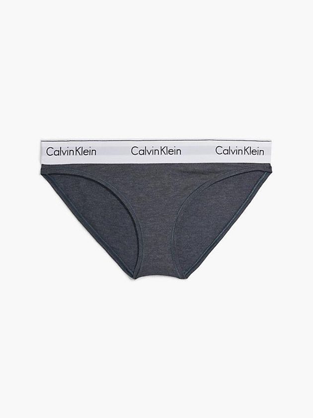 Calvin Klein USA Bikini - Modern Cotton Womens Briefs Blue 7341609-ZB